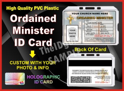 Details about   CUSTOM PVC ID Card w/ Clip  CUSTOM FUGITIVE RECOVERY AGENT ID CARD 