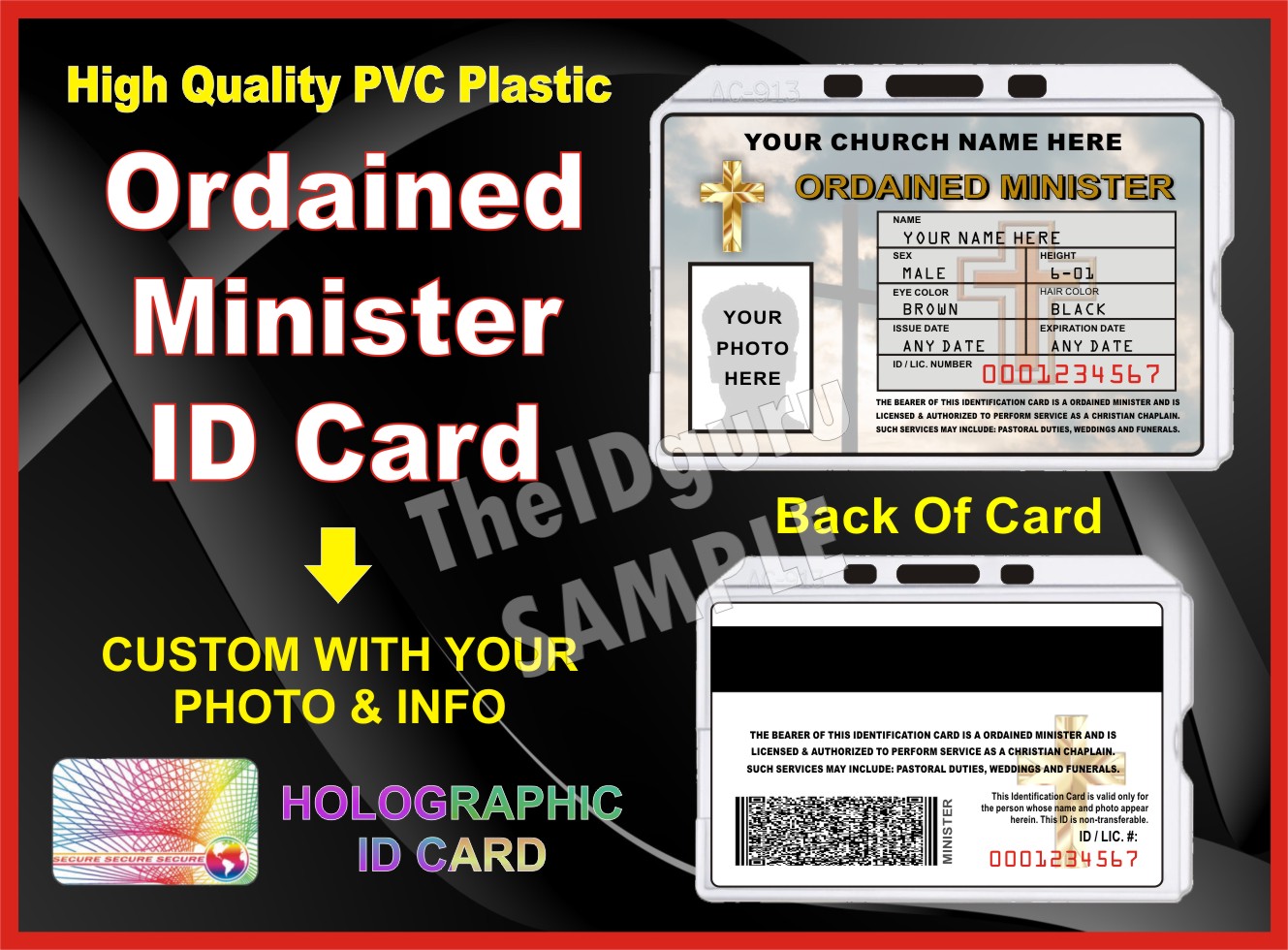 ordained-minister-id-card-custom-with-your-photo-and-church-logo-or