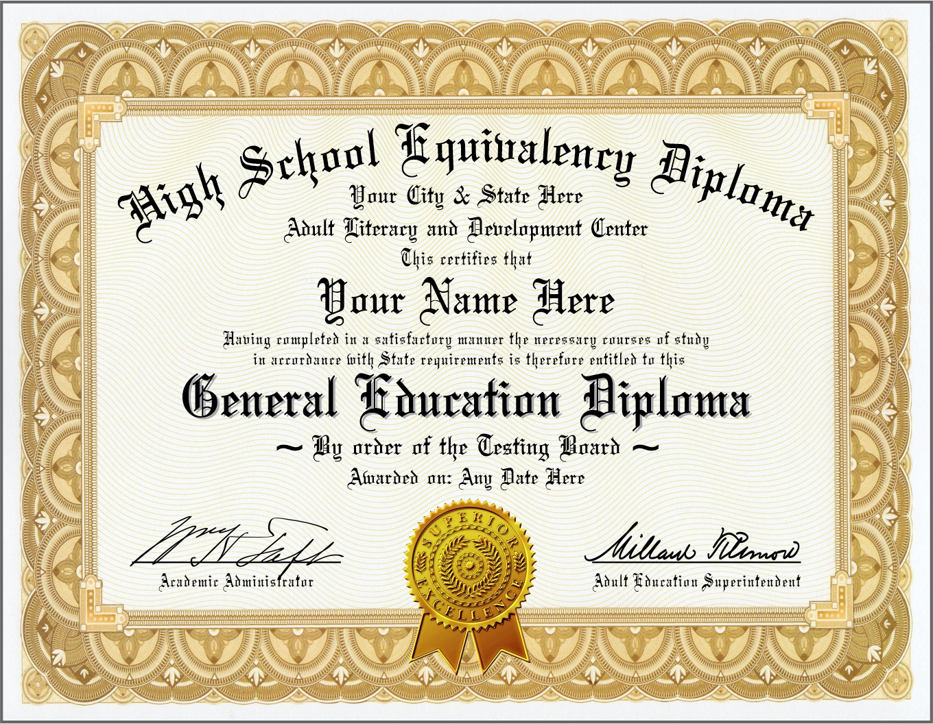 ged diploma
